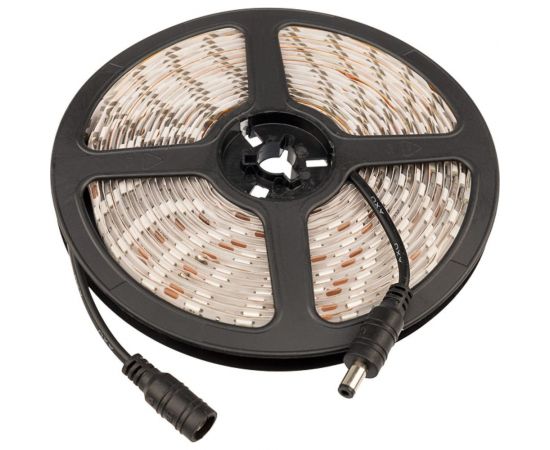 Светодиодная лента Lamper LED силикон 5м, 12В, 10 мм, IP65, SMD 5050, 60 LED/m, свет синий 141-493 – изображение 4