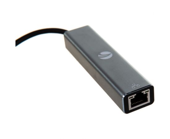 Кабель-концентратор VCOM USB 3.1 Type-C /m - RJ-45+3port USB 3.0/f, Aluminum Shell DH311A – изображение 5