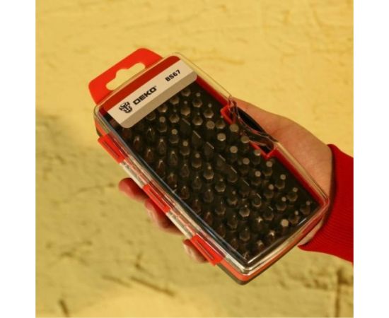 Набор бит с удлинителем BS67 67 предметов DEKO 065-0699 – изображение 7