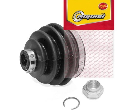 Ремкомплект шруса для а/м ВАЗ 2108-15, 1118, 2170, 2190 наружнего (пыльник, хомуты, стоп.кольцо, гайка) Riginal RG2110-2215000 