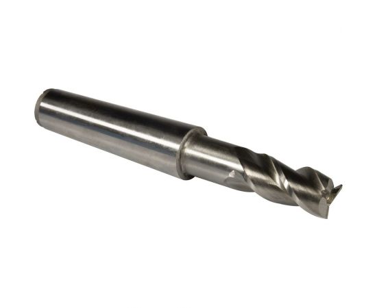 Фреза концевая кх для обработки титана 12х32х125 мм, 3-п, Р6М5К5, КМ2, полир., ГОСТ 23248-78 ИНСТУЛС 00001418894 