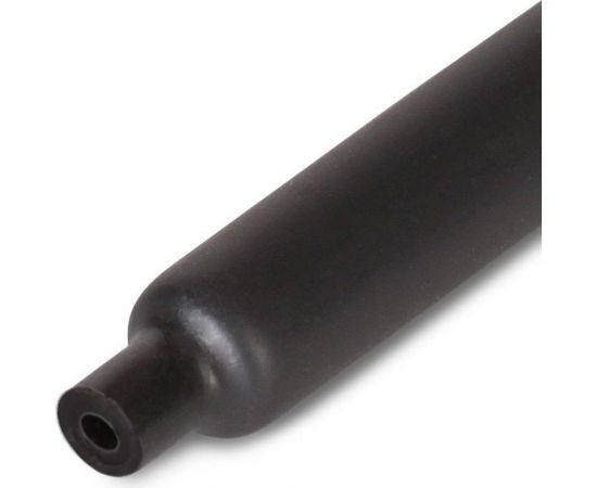 Термоусадочная клеевая трубка КВТ ТТК 3:1 25/8 черная 85085 