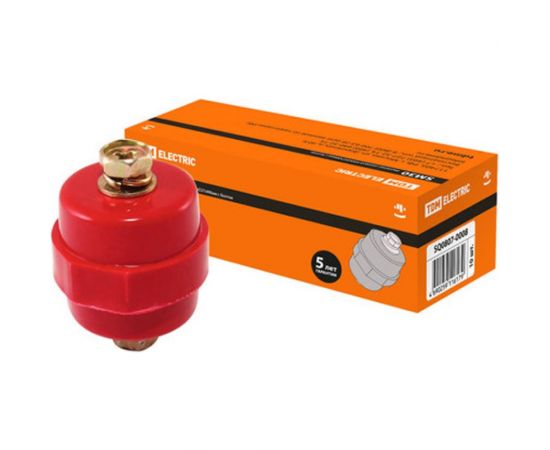 Силовой изолятор с болтом TDM SM30, Н30хD27хМ6мм SQ0807-0008 