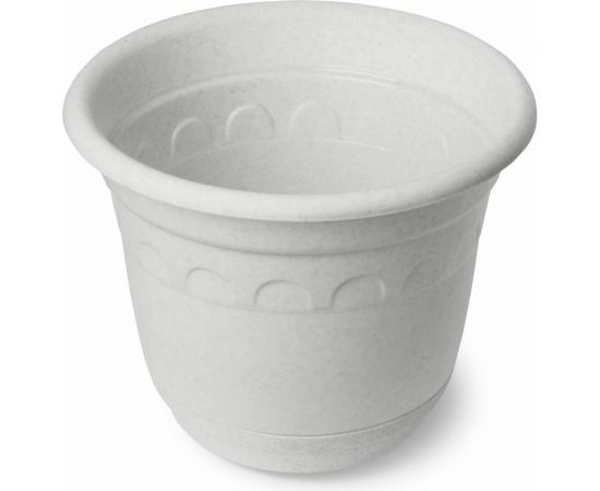 Горшок Колывань с поддоном Martika 3.7 л, диам. 22 см, мрамор С94М 