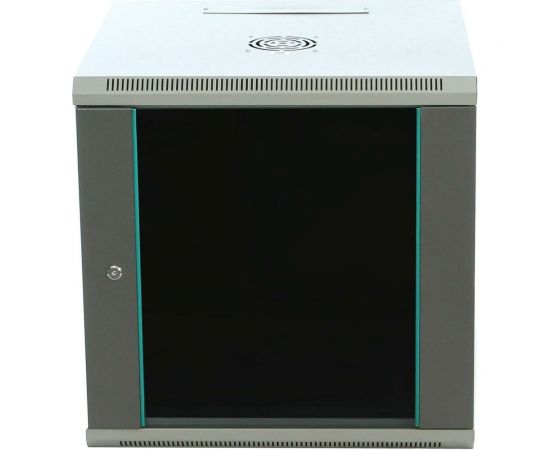 Серверный настенный шкаф W&T 12U 600х600 19 дюймов серый C126060GWTWOF 