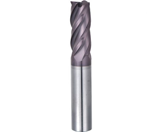 Фреза концевая монолитная твердосплавная 8х100 мм СпецТехИнструмент D8L100T4TiAlNHRC55ASTI 