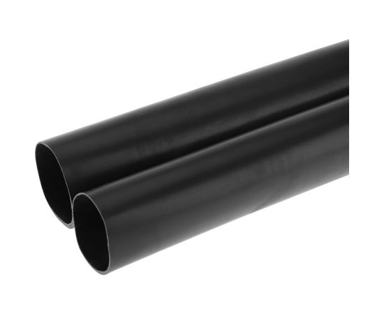 Термоусаживаемая клеевая трубка REXANT 70,0/12,0 мм, 6:1 черная 2 шт по 1 м 23-0070 