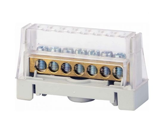 Соединительная клеммная колодка DKC 1р 7x5,3мм. цвет серый 507F 