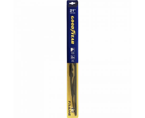 Всесезонная каркасная щетка стеклоочистителя 21"/53 см (3 переходника) Goodyear FRAME GY000321 