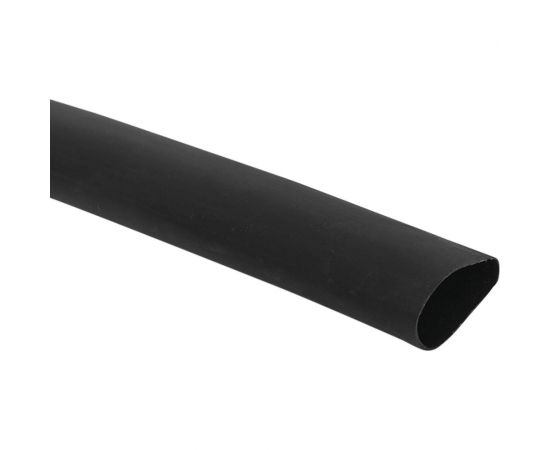 Термоусадочная трубка EKF PROxima ТУТк, клеевая, нг 24/6, черная, в отрезках по 1 метру, упаковка 10 метров tut4-k24-b 