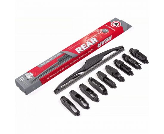 Щетка стеклоочистителя для заднего стекла AUTOPROFI 10 адаптеров RER-9 