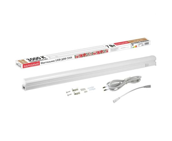 Светильник TDM LED ДПО 2001 7 Вт, 3000К, IP40, Народный SQ0329-0111 