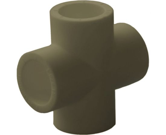 Крестовина ПОЛИТЭК 20 PPRC, серый 9000002020с 