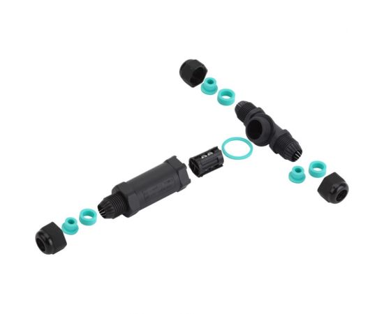 Кабельный коннектор ЭРА NO22420 T-образный, IP68, 3Pin Б0043938 – изображение 2