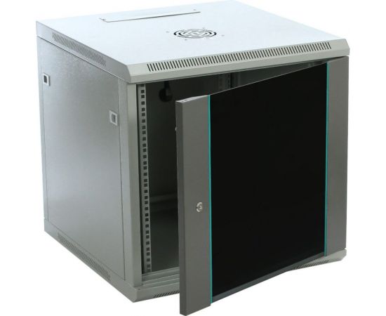 Серверный настенный шкаф W&T 12U 600х600 19 дюймов серый C126060GWTWOF – изображение 2