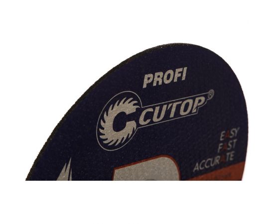 Профессиональный диск отрезной по металлу Т41-230х3,0х22,2 Profi Cutop 40007т – изображение 2