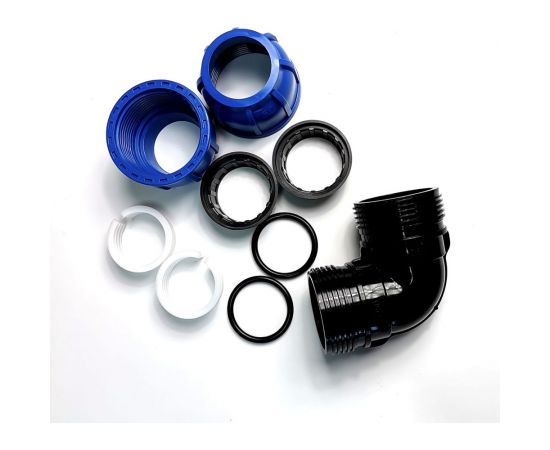 Угол ПНД 50-50 мм, 90 градусов Boutte 1649274 – изображение 2