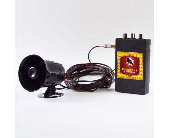 Биоакустический отпугиватель птиц Коршун Korshun-8 от мелких и врановых птиц с 1 динамиком 8 – изображение 2