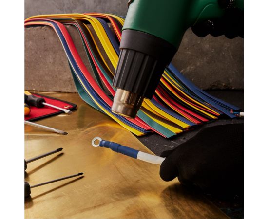 Термоусаживаемые трубки REXANT 12,0/6,0 мм, набор пять цветов, упаковка 50 шт. по 1 м 29-0162 – изображение 2