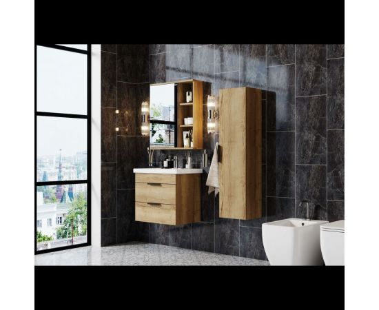 Зеркальный шкаф Onika ЛЕГРАН дуб галифакс 50.00У 205022 – изображение 3