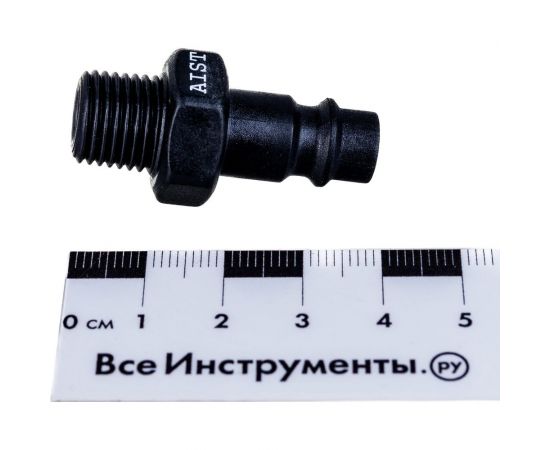 Штуцер быстросъемный папа-наружная резьба 1/4 AIST 90991213P 00-00014015 – изображение 3
