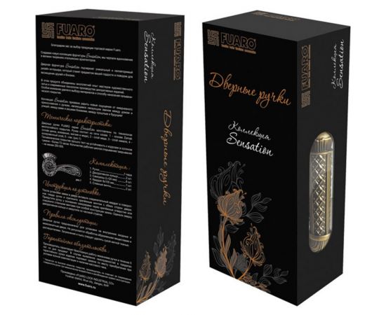 Раздельная ручка Fuaro DEMETRA SM AB-7 матовая бронза 29575 – изображение 3