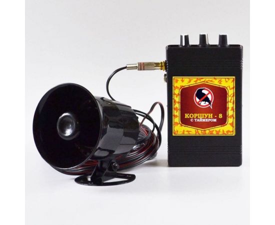 Биоакустический отпугиватель птиц Коршун Korshun-8 от мелких и врановых птиц с 1 динамиком 8 – изображение 3