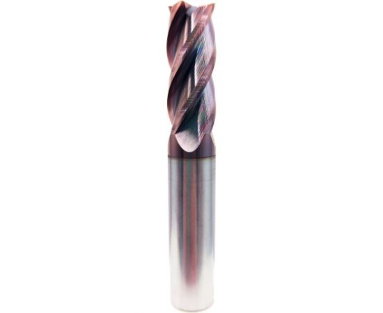 Фреза концевая монолитная твердосплавная 8х100 мм СпецТехИнструмент D8L100T4TiAlNHRC55ASTI – изображение 3