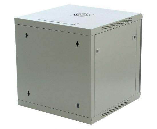 Серверный настенный шкаф W&T 12U 600х600 19 дюймов серый C126060GWTWOF – изображение 4