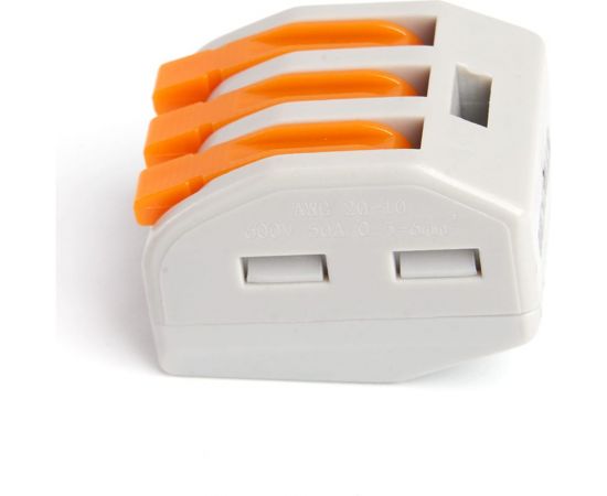 Строительно-монтажная 3-проводнаяклемма STEKKER LD222-613, 39867 – изображение 4