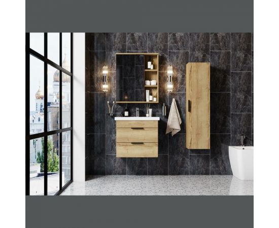 Зеркальный шкаф Onika ЛЕГРАН дуб галифакс 50.00У 205022 – изображение 4