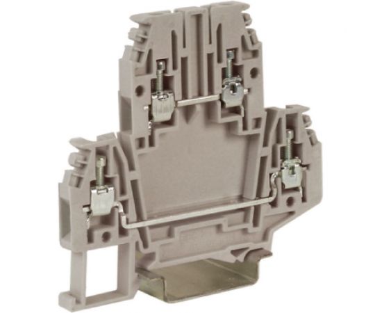 Проходной зажим DKC DBC.2GR серый 2 уровня 2,5 кв.мм ZDB100GR 