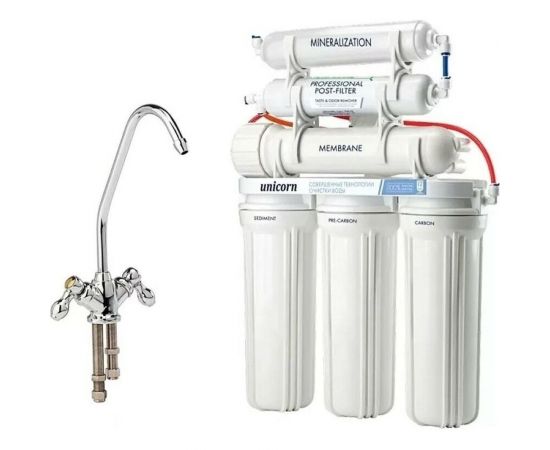 Пятиступенчатая система обратного осмоса Unicorn FRO-5 ИС.230074 533864 