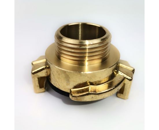 Штуцер латунный НР 3/4" для быстрого соединения напорных рукавов Профитт 1646693 