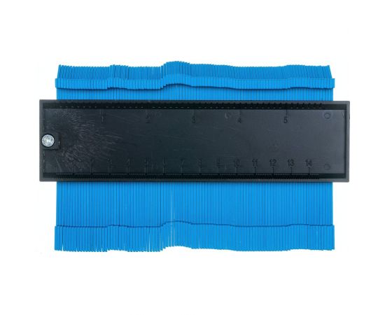 Контурный шаблон TORGWIN копировальный 6" (150 мм) синий TGS T156341 