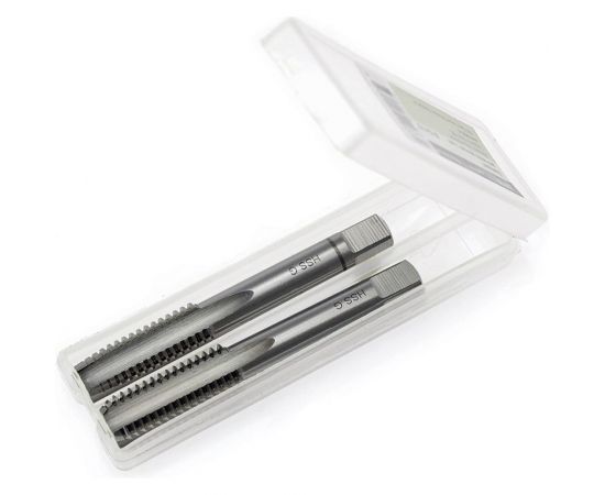 Комплект ручных метчиков Дело Техники 2 шт, HSS4341, M10*1.25 мм 400/80 220104 