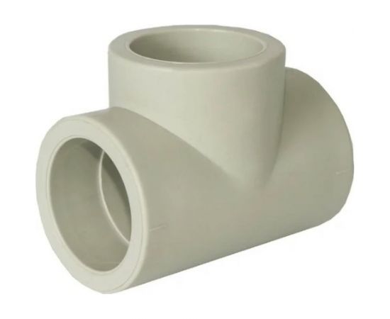 Тройник ПОЛИТЭК 20 PPRC серый ПЛЮС 9000000420Спл 