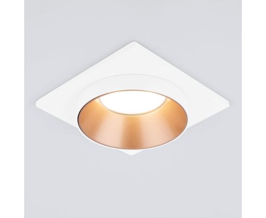 Встраиваемый светильник Elektrostandard 116 MR16, золото, белый a053346 