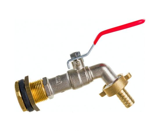 Набор для врезки в бочку: переходник, кран, штуцер Профитт 4823204 