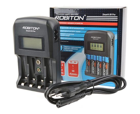Зарядное устройство Robiton Smart4 9V Pro 16972 