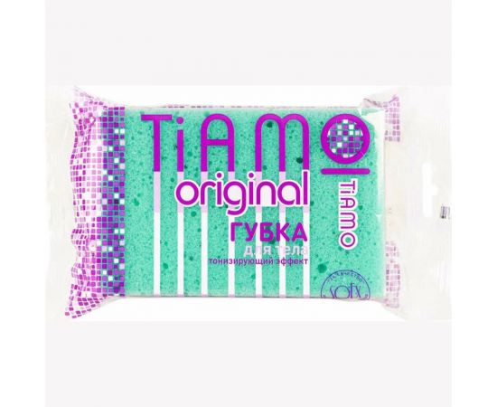 Губка для тела TIAMO Original ОРИГИНАЛ поролон 7724 