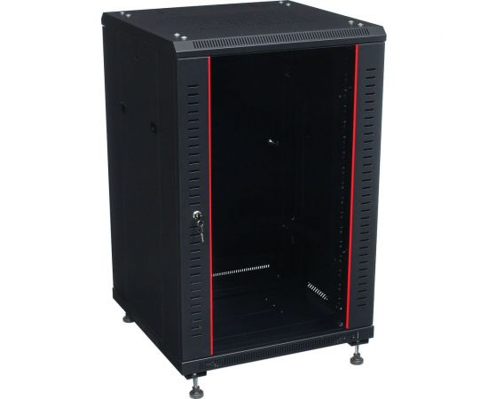 Серверный телекоммуникационный шкаф W&T 18U 600x800 19 дюймов 600x800 черный B186080BWTWOF 