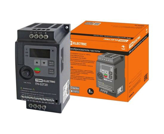 Преобразователь частоты TDM ПЧ-02T20 380В, 2,2кВт SQ0749-0006 