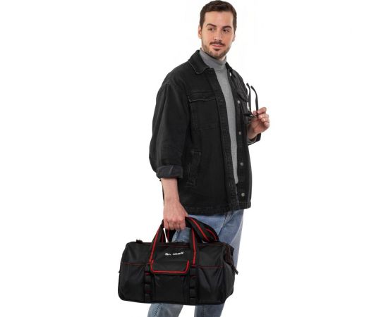 Сумка для инструмента с ремнем Dr. IRON 445x205x275 мм DR1034 – изображение 12