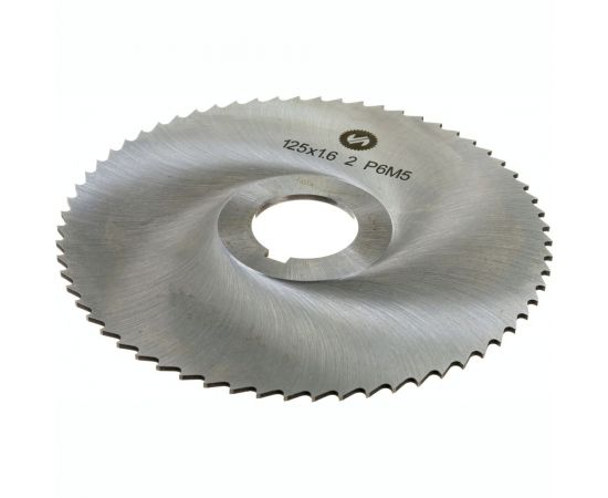 Фреза отрезная (125х1.6х27 мм; Р6М5; т2; Z=64; 4341 DIN 1837) ИНСТУЛС 00001477501 – изображение 2