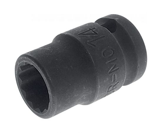 Головка торцевая ударная 12-гранная (1/2"";14 мм; 38 мм) JTC 443914 – изображение 2