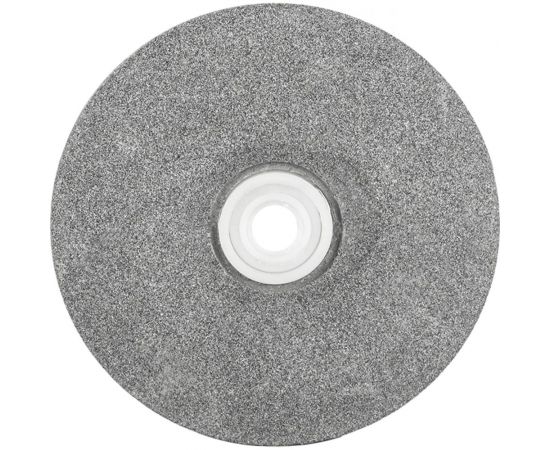Диск абразивный для точила 125х32х16 мм, F 60 серый (SiC) + кольца переходные Пульсар 798-546 – изображение 2