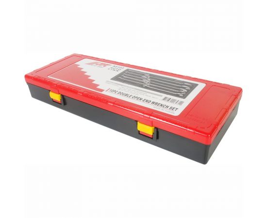 Набор рожковых двухсторонних ключей в кейсе 10 предметов JTC-K6103 – изображение 3