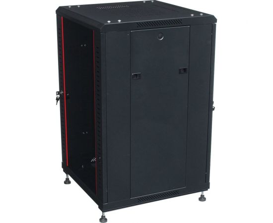 Серверный телекоммуникационный шкаф W&T 18U 600x800 19 дюймов 600x800 черный B186080BWTWOF – изображение 3