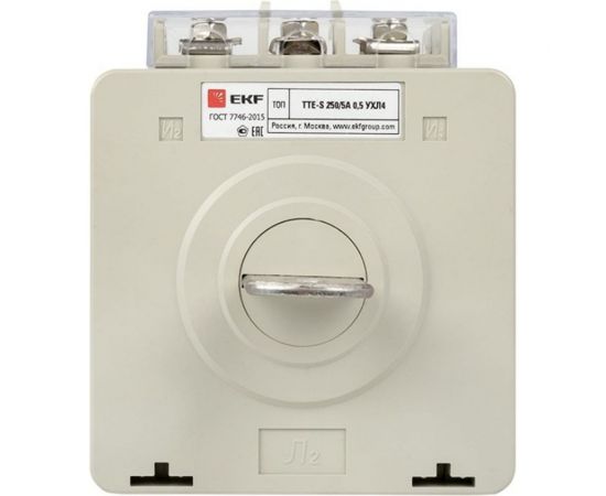 Трансформатор тока EKF ТТЕ-A-250/5А с клеммой напряжения класс точности 0,5 PROxima tte-S-250 – изображение 3